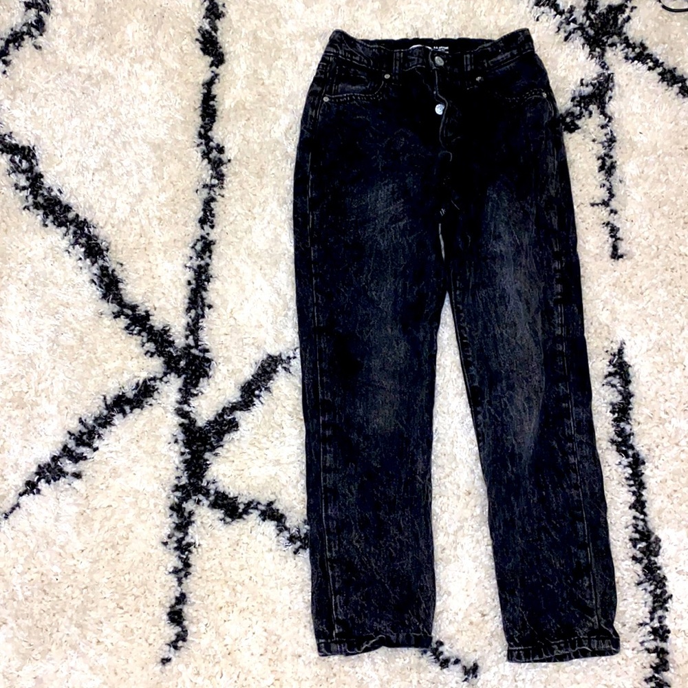 Black jeans.